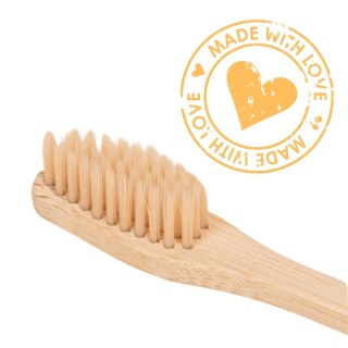 Cepillo de dientes de bambú - adultos Hecho