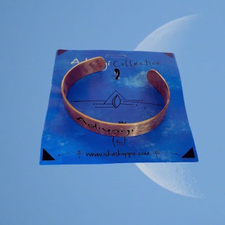 Miedziana Bransoletka Adiyogi Unisex Miedź Copper  M3
