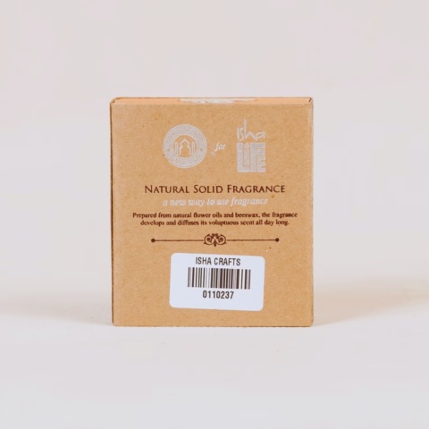 Perfumy unisex Relax w postaci stałej z naturalnym woskiem pszczelim (4g)