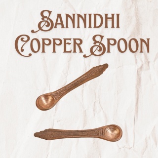 Sannidhi Copper Spoon  Miedziana łyżeczka