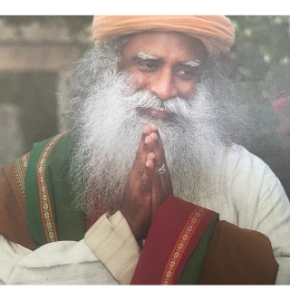 Zdjęcie w ramce Sadhguru  25x17,5