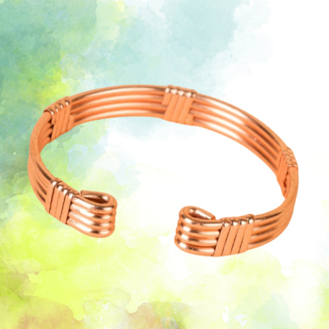 Miedziana bransoletka -100% copper biżuteria 
