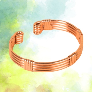 Miedziana bransoletka -100% copper biżuteria 