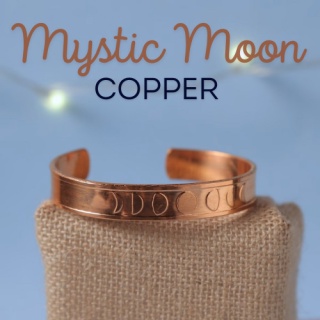 Mystic Moon miedziana bransoletka 100% Miedzi ()