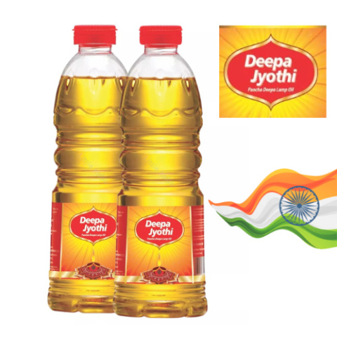 Deepa Jyothi Pancha Deepam Pooja Aceite para lámparas 500ml