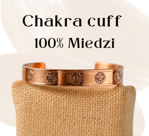 CHAKRA miedziana bransoletka 100% Miedzi ()