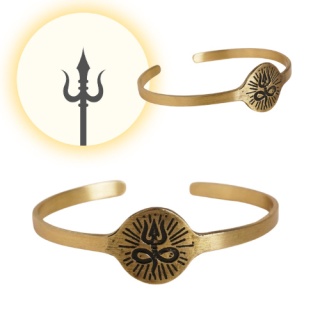 Trishul Miedziana bransoletka 100% Miedzi ()