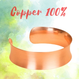 Miedziana bransoletka -100% copper biżuteria  Style 5