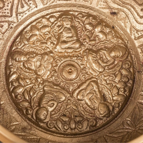 Misa Grająca Mosiężna - Brass Singing Bowl 