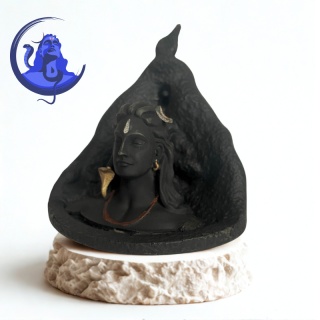 Adiyogi Backflow - Podstawka na kadzidełka + 15 kadzidełek stożkowych