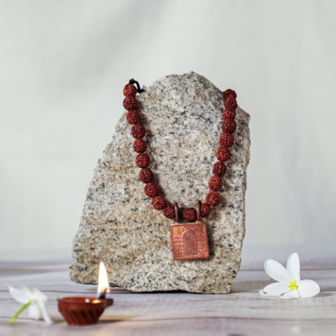Zestaw Shivanga Kit Mala Rudraksha 