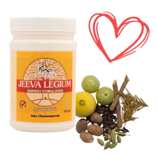 Jeeva Legium Chyawanprash  (250 g). Tradycyjny przepis Siddha na odporność