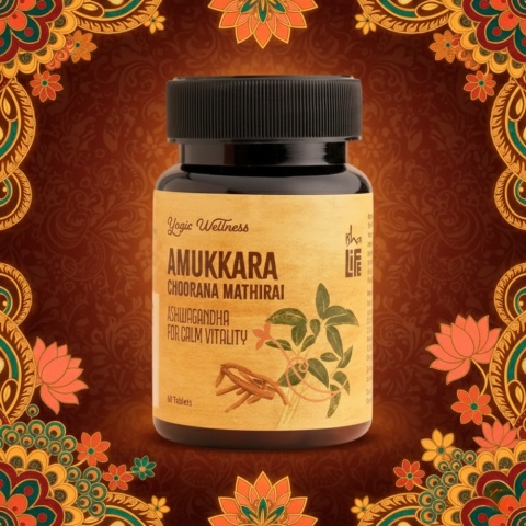 Amukkara Chooranam + Ashwagandha Tabletki 60 szt.