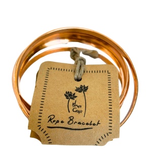 Potrójna Bransoleta COPPER CUFF - 