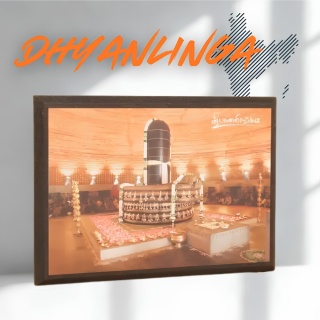Dhyanalinga - foto con soporte