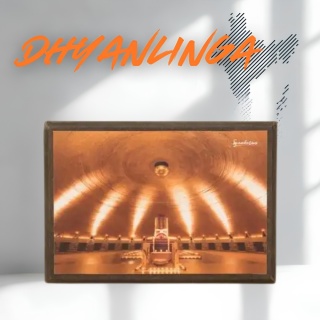 Dhyanalinga - foto con soporte