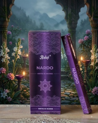 Incienso indio BALAJI – Tuberose / Nardo (Tuberoza)