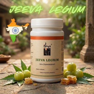 Jeeva Legium Chyawanprash (250 g). Receta de resistencia tradicional de Siddha
