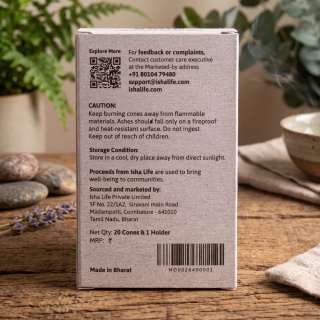 Kadzidełka Stożkowe Pancha Bhuta AIR (Pack of 20 Cone) VAYU