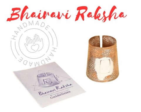 Konsekrowana Bhairavi Raksha - Rozmiar L Tarcza łaski i ochrony Devi