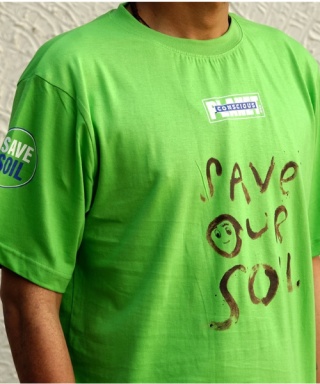 Camiseta de Manga Corta Save Soil UNISEX