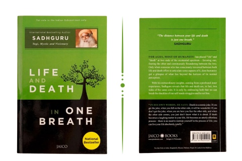  and Death in One Breath Sadhguru książka ENG