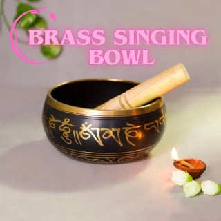 Misa Grająca Mosiężna - Brass Singing Bowl 