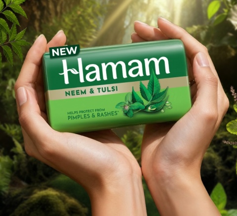 Mydło w Kostce Hamam Neem & Tulsi 100 g – Twoja Codzienna Ochrona z Indii