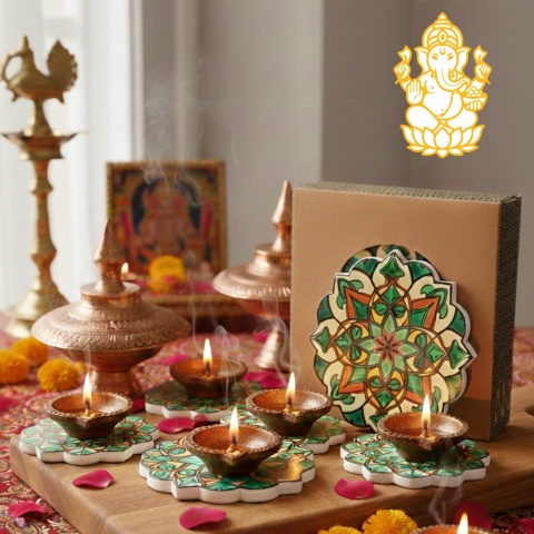 Mandir Podstawka Ceramiczna z Grenady - piękna i praktyczna