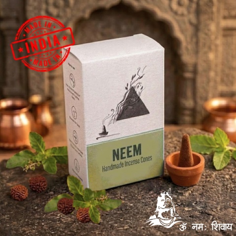 Neem – Inciensos Conicales hechos a mano (20 pcs)