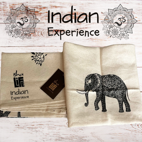 Indian Experience Organiczna Bawełniana Ręcznik mały 