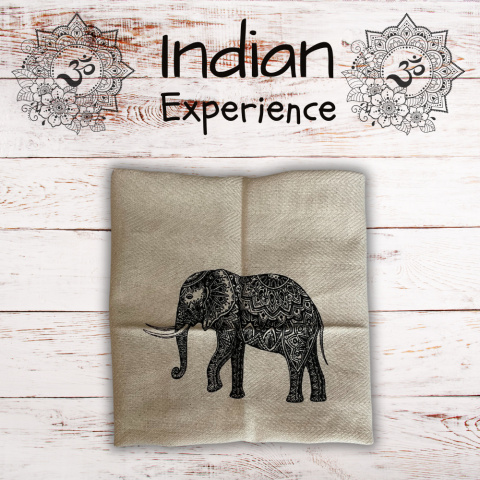 Indian Experience Organiczna Bawełniana Ręcznik mały 