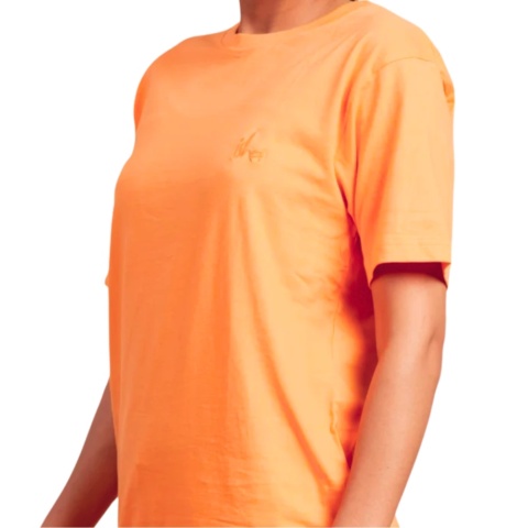 Sadhana - Unisex Organiczny Bawełniany T-shirt - Pomarańczowy