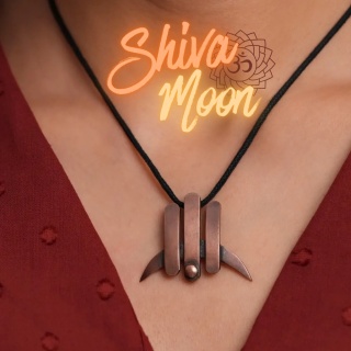 Miedziana Zawieszka Shiva Moon –  