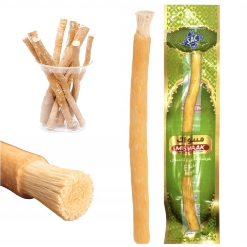 Cepillo de dientes Arak árbol Sewak Miswak 1 pieza.