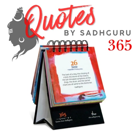 Calendario de inspiración multianual - 365 Pensamientos del día (Piensas para cada día) – Sadhguru